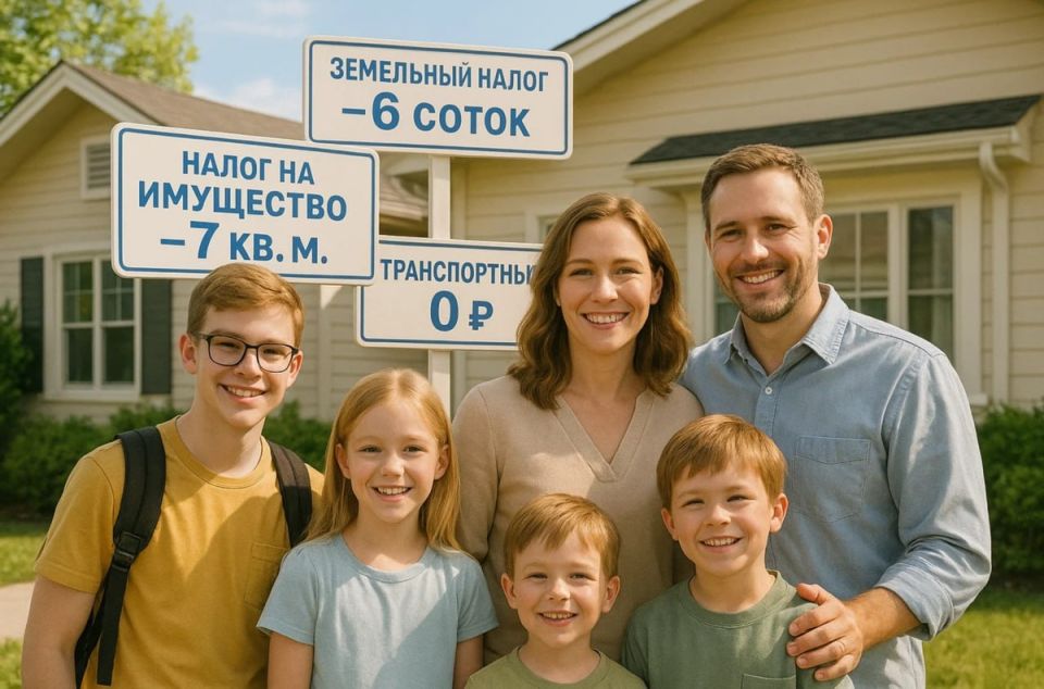 Новые налоговые льготы: государственная поддержка многодетных семей и участников СВО