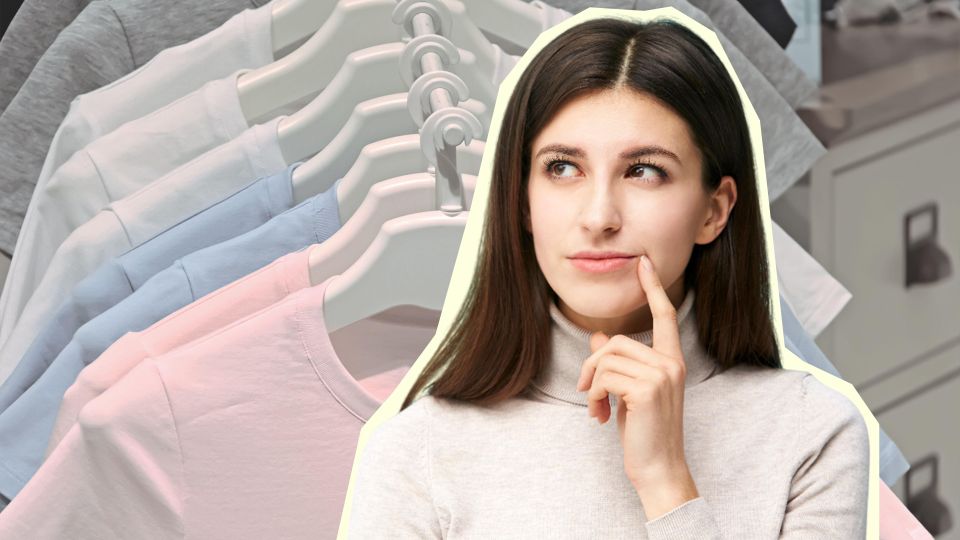 Вовсе не базовая вещь: эти 2 детали на футболке делают любую фигуру бесформенной