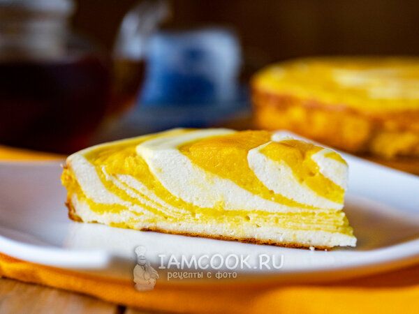 Тыквенная запеканка «Зебра» — осеннее лакомство, которое нельзя пропустить!