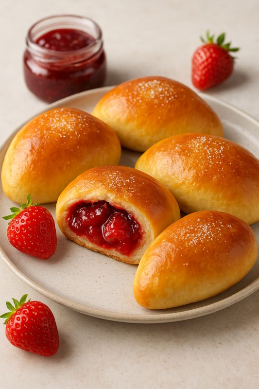 Пирожки с клубничной начинкой: воспоминания о детстве