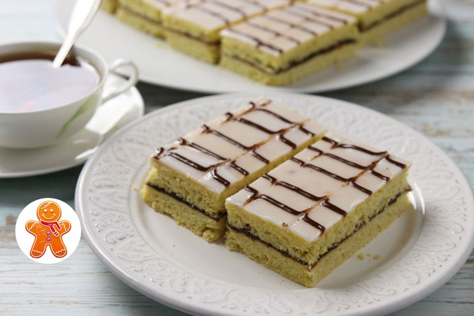 Пирожное «Школьное»: вкус детства в каждой полоске