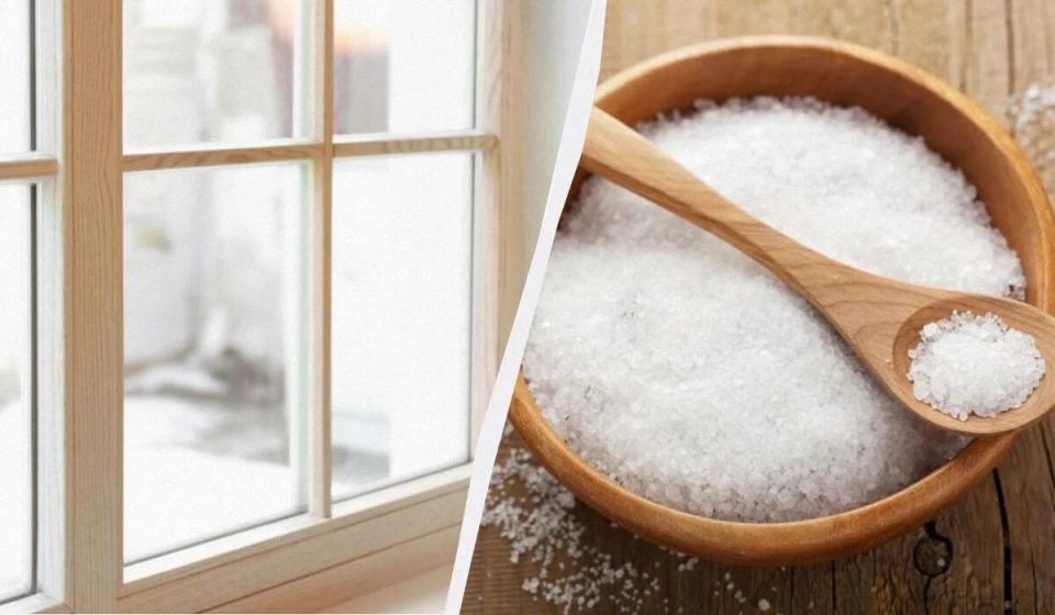 Эффективный способ борьбы с конденсатом на окнах: секреты с использованием соли