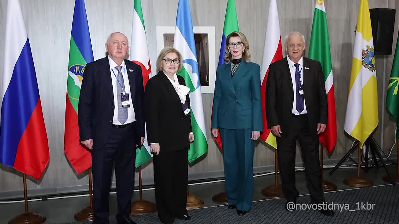 Делегация Парламента Кабардино-Балкарии во главе с председателем - Татьяной Егоровой приняла участие в ХII Конференции Северо-Кавказской Парламентской Ассоциации, проходившей в Карачаево-Черкесии
