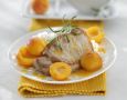 Изысканный свиной шницель с абрикосами
