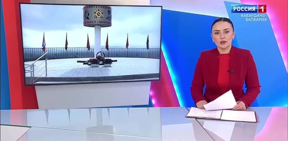 Молодёжный театр Урванского района представил премьеру спектакля «Русский солдат» на Курпских высотах