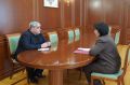 Казбек Коков провел рабочую встречу с Уполномоченным по правам ребенка в Кабардино-Балкарской Республике Аминой Бадраковой