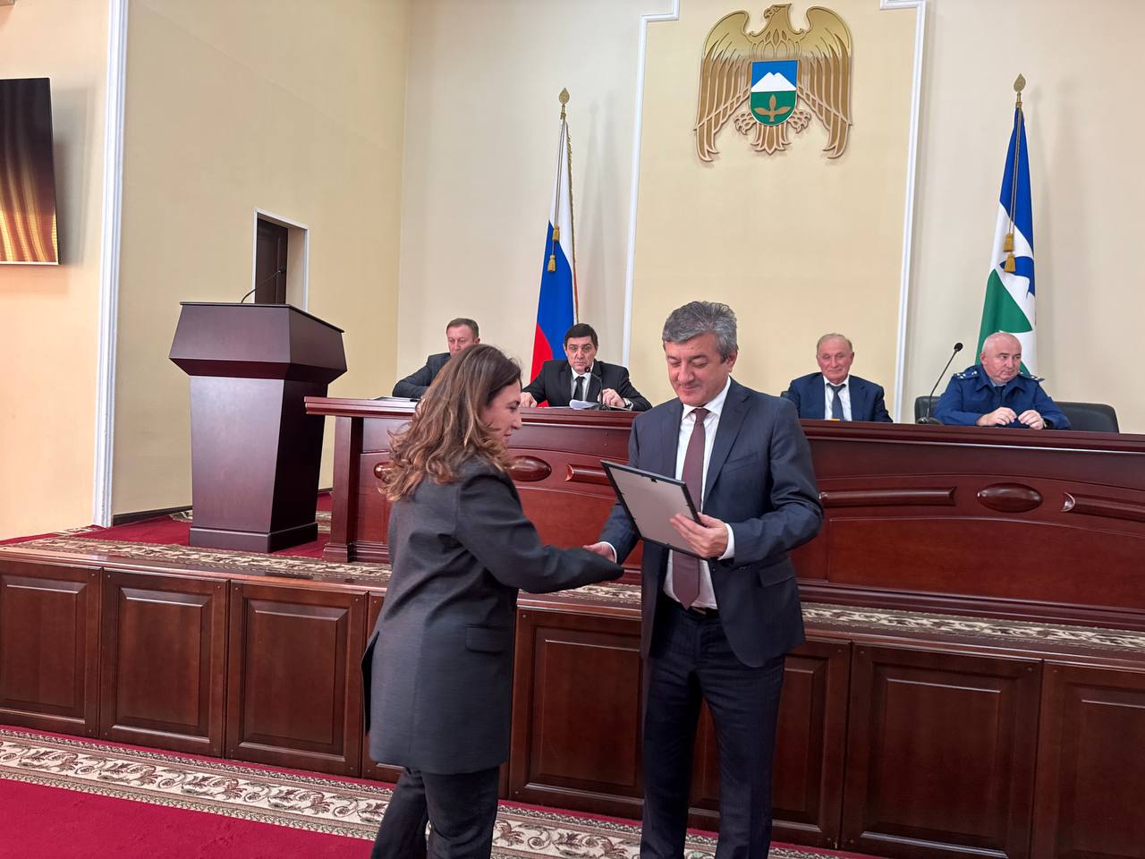 В большом зале мэрии состоялась 50-ая сессия Совета местного самоуправления г.о. Нальчик В большом зале мэрии состоялась 50-ая сессия Совета местного самоуправления г.о. Нальчик