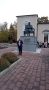 Церемония возложения цветов к памятнику поэта Али Шогенцукова по случаю дня его рождения