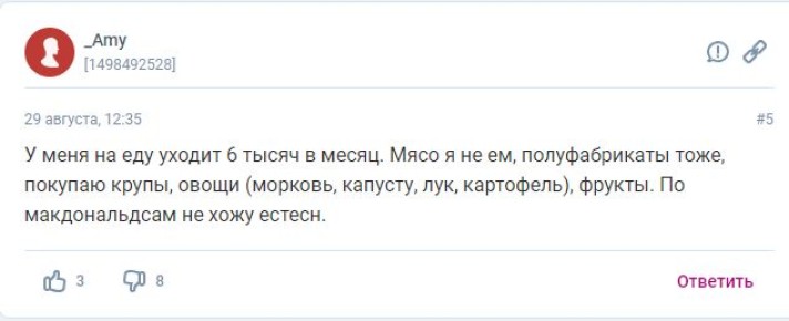 Бюджетный гастроном: реально ли питаться на 6 тысяч в месяц?