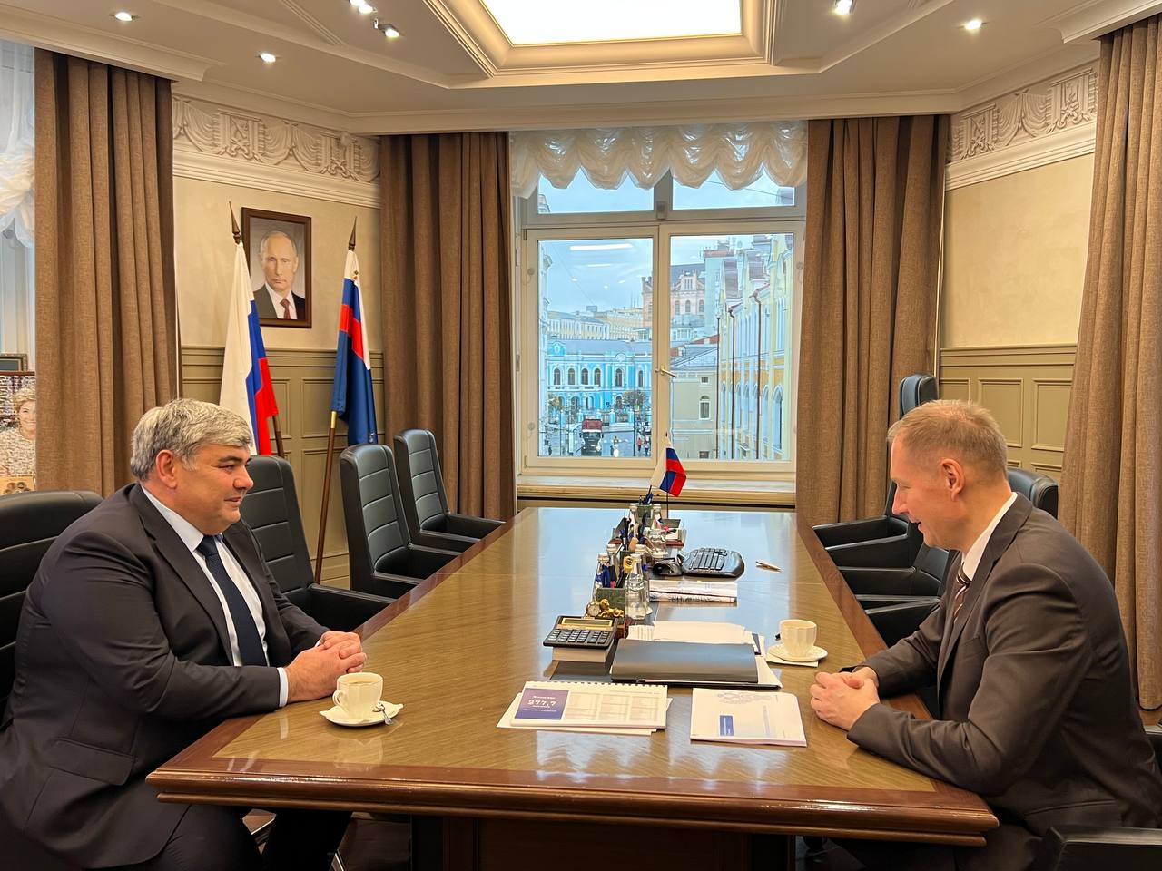 Состоялась рабочая встреча руководителя Казначейства России с Главой Кабардино-Балкарской Республики Состоялась рабочая встреча руководителя Казначейства России с Главой Кабардино-Балкарской Республики