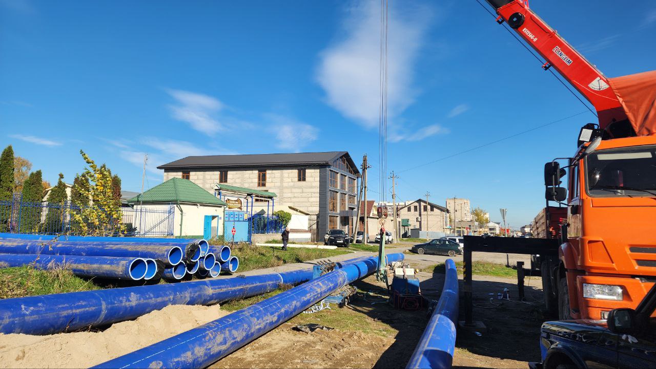 В Баксане ведутся масштабные работы на объектах водоснабжения В Баксане ведутся масштабные работы на объектах водоснабжения