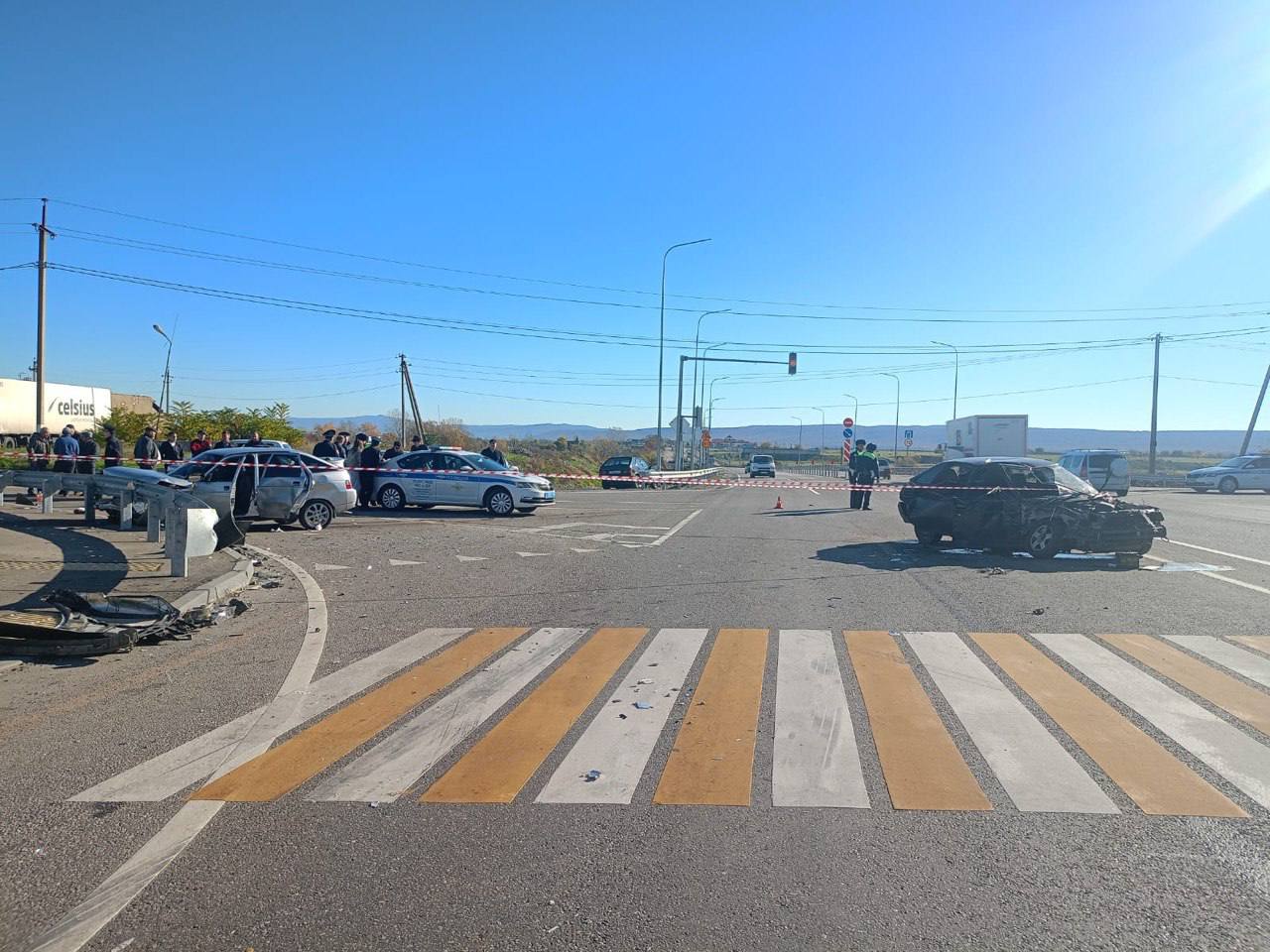 Полицейские Кабардино-Балкарии выясняют обстоятельства ДТП в Лескенском районе