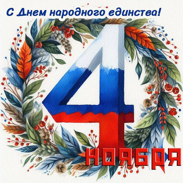 Коллектив Избирательной комиссии КБР поздравляет граждан России с государственным праздником Днем народного единства!