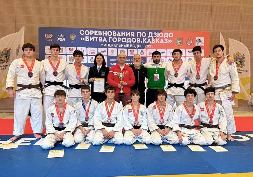 Сборная Кабардино-Балкарии — победитель Всероссийских соревнований по дзюдо