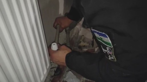 Специалисты из Кабардино-Балкарии подготовили Скадовский военкомат к отопительному сезону