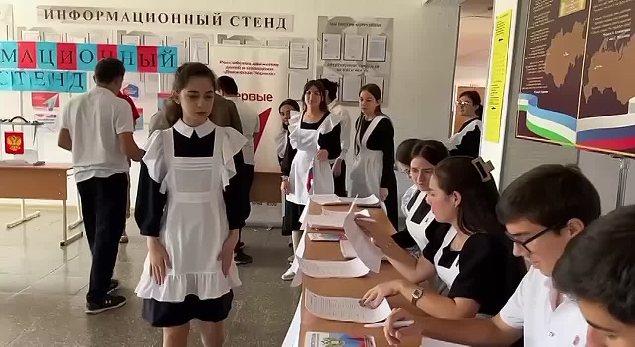 В МКОУ «СОШ №2» с.Малка прошло важное событие — выборы председателя первичного отделения Движения Первых