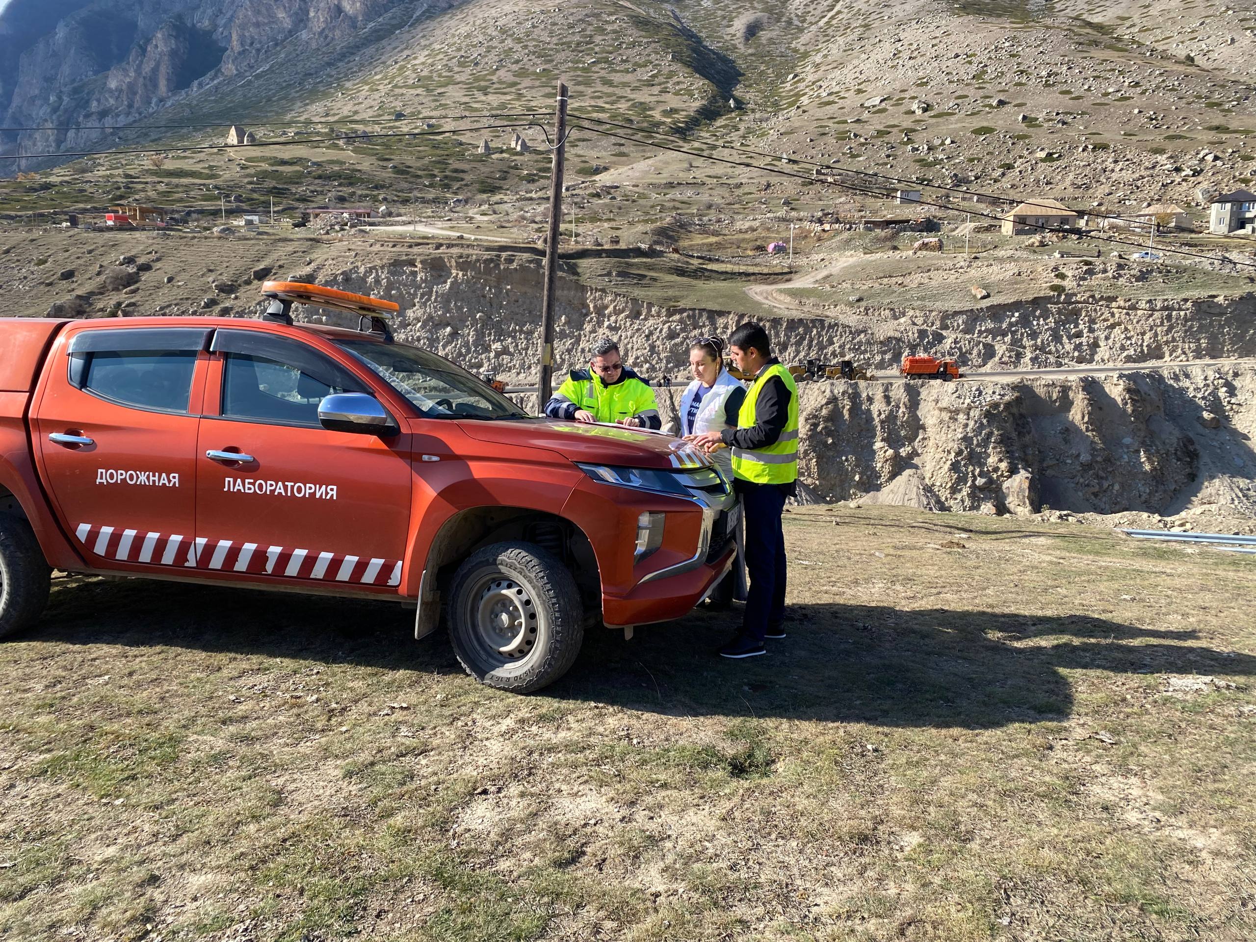 Проверка хода реконструкции дороги Чегем-2 — Булунгу