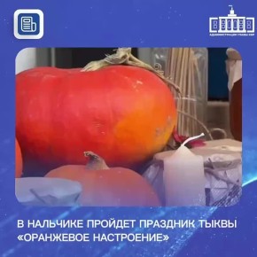 В Нальчике пройдет праздник тыквы «Оранжевое настроение»