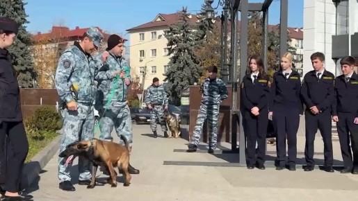 Полицейские Кабардино-Балкарии провели профориентационную акцию со студентами и кадетами, а также рассказали о способах защиты от кибермошенников