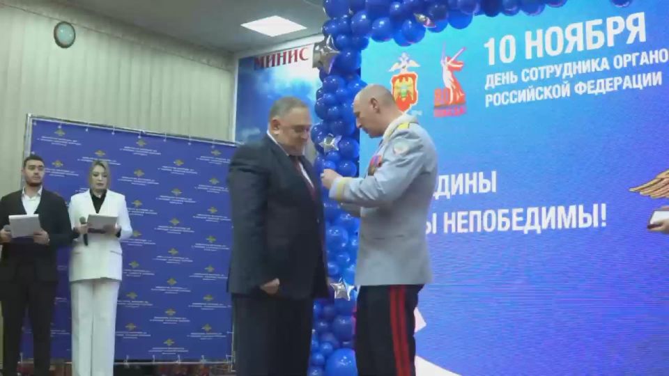 В МВД по Кабардино-Балкарской Республике прошло торжественное мероприятие, посвященное Дню сотрудника органов внутренних дел Российской Федерации