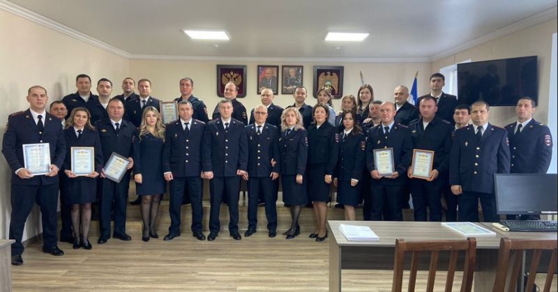 В ОМВД России по Терскому району прошло торжественное мероприятие, посвященное Дню сотрудника органов внутренних дел