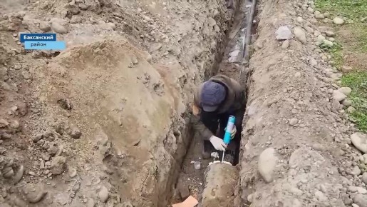 По нацпроекту «Инфраструктура для жизни» в селе Дыгулыбгей ведутся работы по реконструкции водопровода