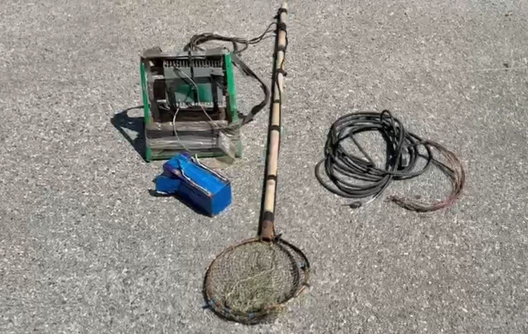 В Эльбруском районе поймали браконьеров с электроудочкой