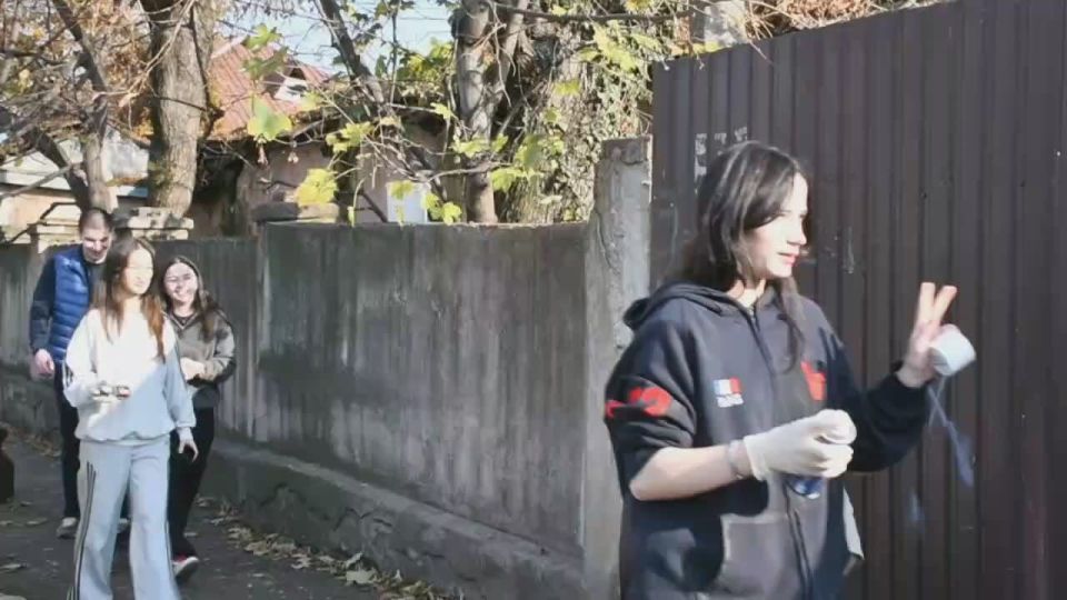 Полицейские Кабардино-Балкарии провели в г. Нальчике профилактическую акцию «Чистые стены»