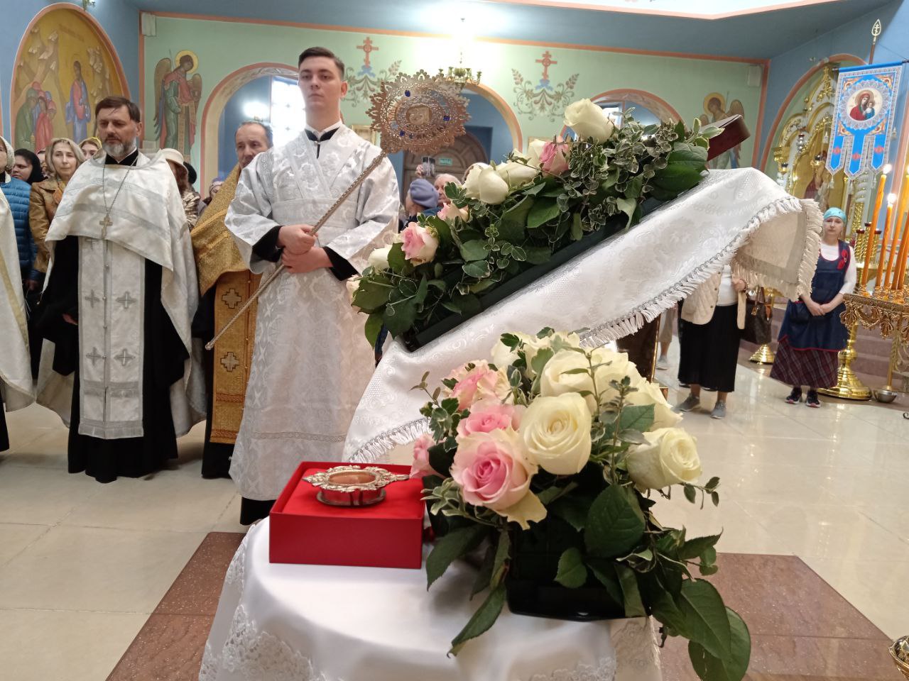 Собору Марии Магдалины передали мощи святого Иоанна Златоуста Собору Марии Магдалины передали мощи святого Иоанна Златоуста