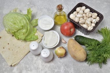 Зеленая шаурма: быстрое и вкусное вегетарианское решение для обеда