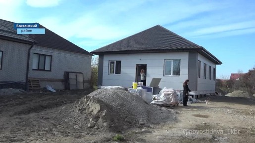 В Баксаненке завершается строительство новой ветеринарной клиники