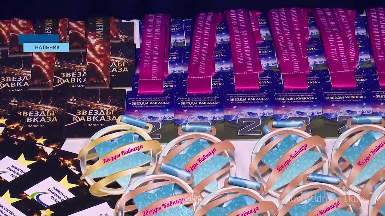 В Нальчике прошли межрегиональные соревнования по эстетической гимнастике «Звезды Кавказа»