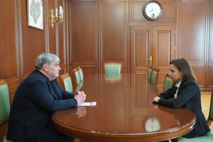 Казбек Коков встретился с депутатом Госдумы Викторией Родиной