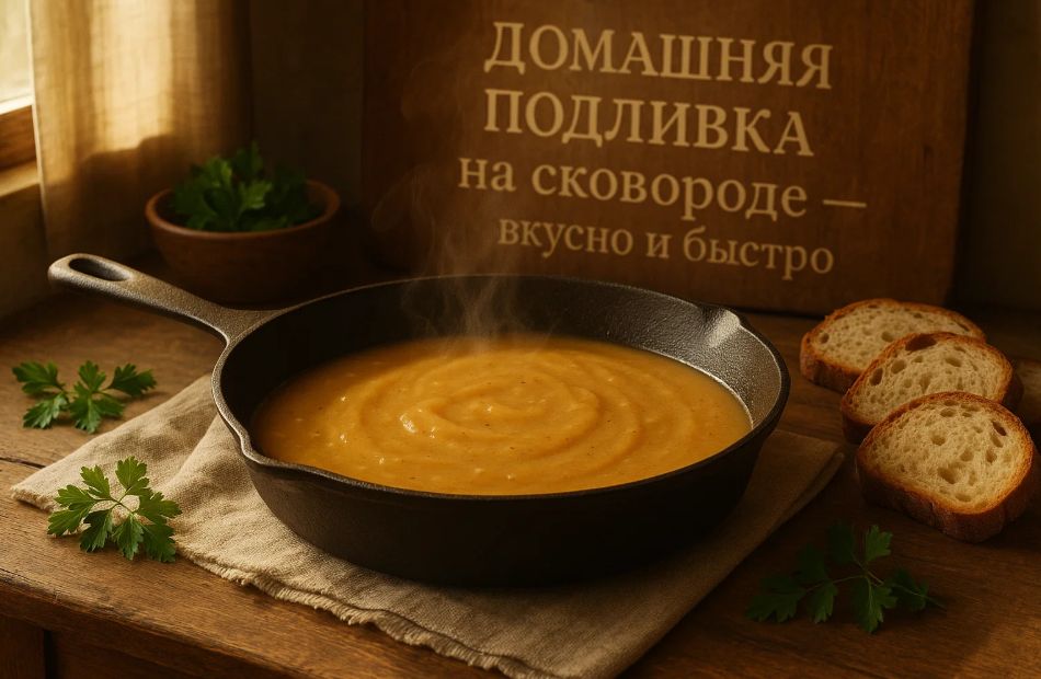 Непревзойденный вкус домашней подливки: секреты простоты и уюта на вашей кухне