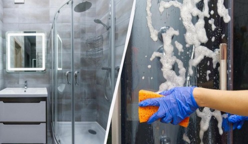 Лучшие методы очистки душевой кабины от налета