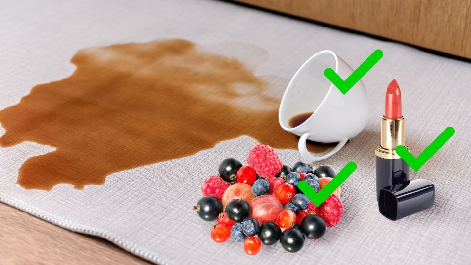 От пятен на ковре не останется и следа: универсальные способы справиться с загрязнениями