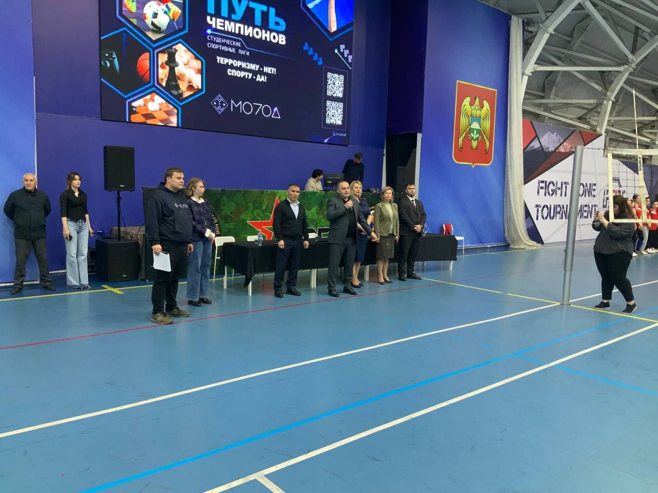 В СК «Универсальный» прошло торжественное открытие студенческих спортивных лиг «Путь чемпионов» В СК «Универсальный» прошло торжественное открытие студенческих спортивных лиг «Путь чемпионов»