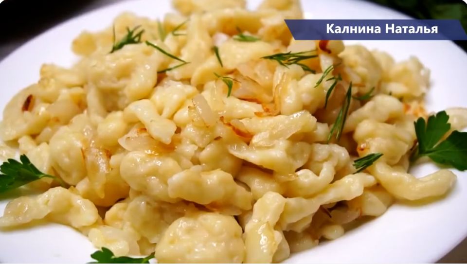 Немецкие клецки (Шпецле): быстро и без хлопот