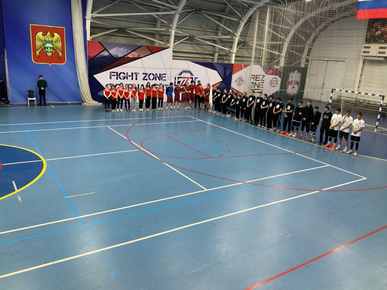 В СК «Универсальный» прошло торжественное открытие студенческих спортивных лиг «Путь чемпионов»