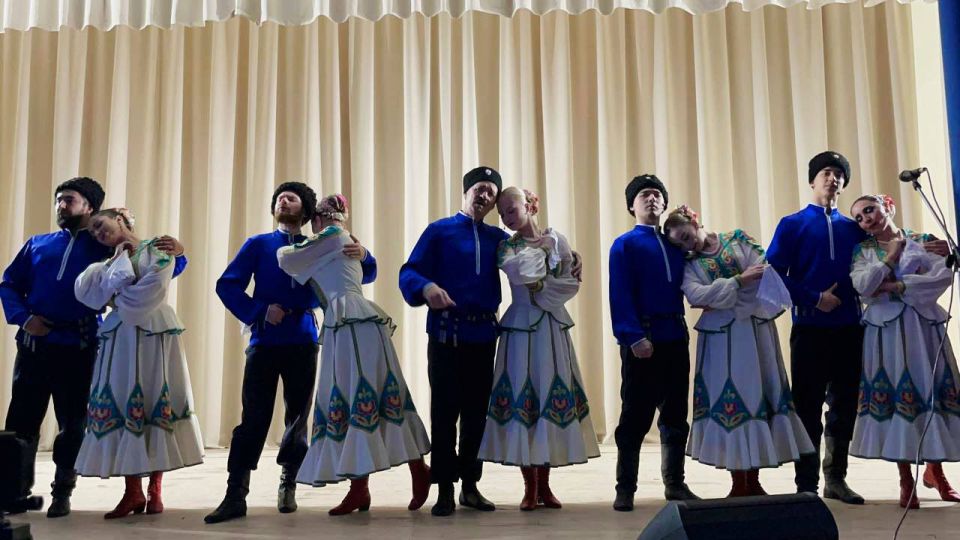 В Зольском районе прошел концерт ансамбля «Терские казаки»