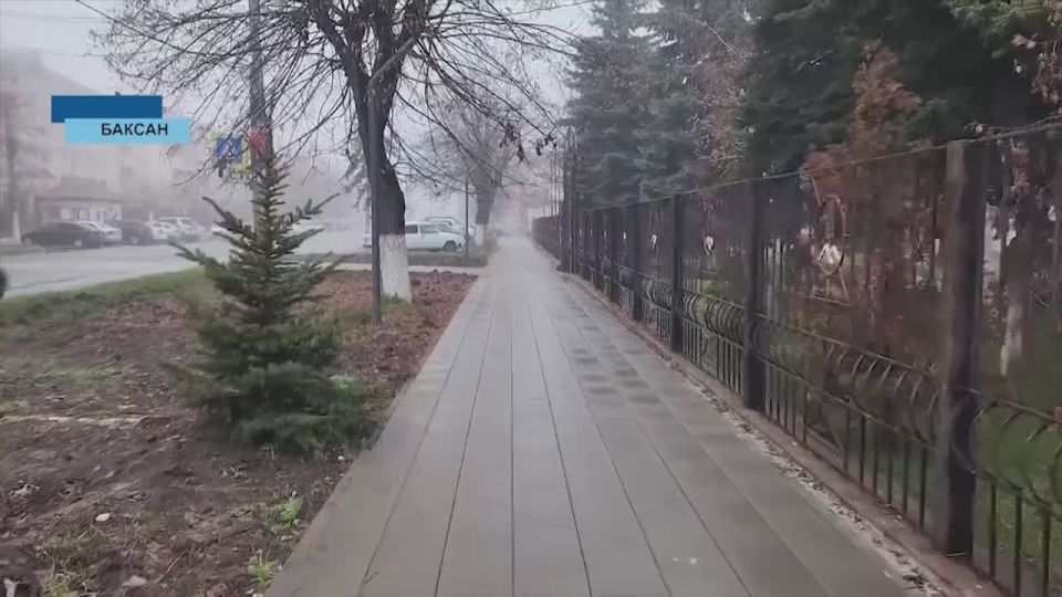 В Баксане завершены работы по благоустройству двух общественных пространств