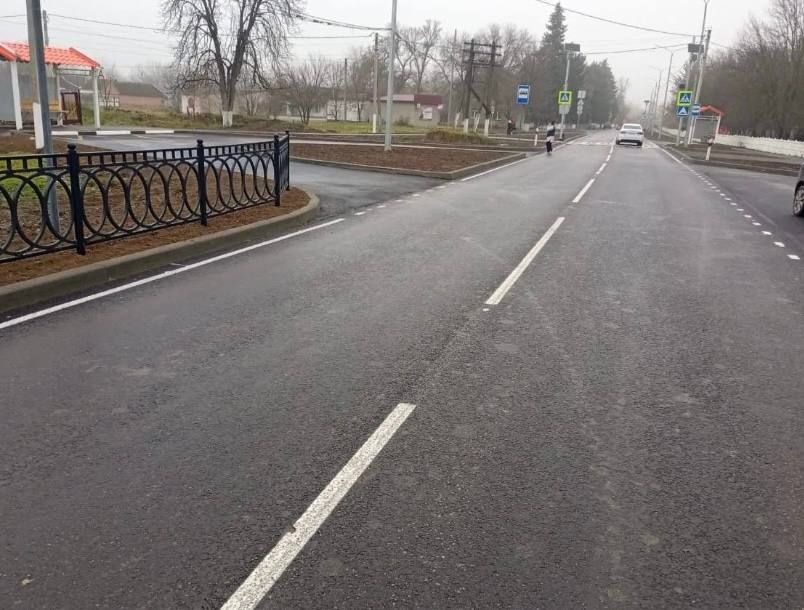 В Баксанском районе завершен капитальный ремонт автодороги