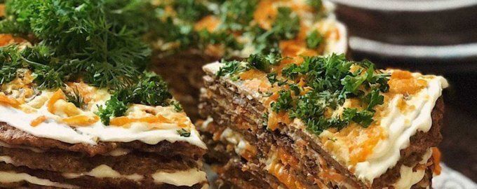 Торт из говяжьей печени: оригинальный подход к классическому рецепту