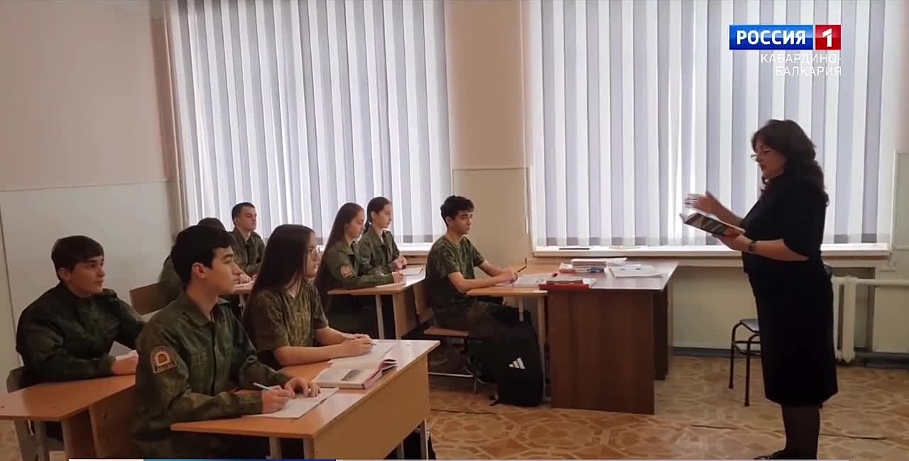 В Баксане во второй школе имени Али Шогенцукова создали первый в муниципалитете кадетский класс Следственного комитета РФ