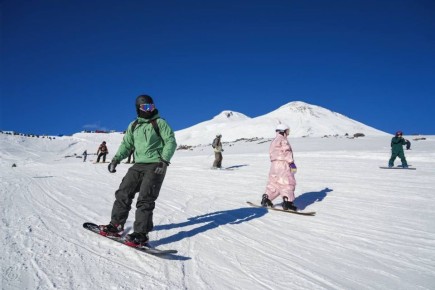 Горнолыжный сезон открыт. На Эльбрусе состоялось всероссийское открытие горнолыжного сезона