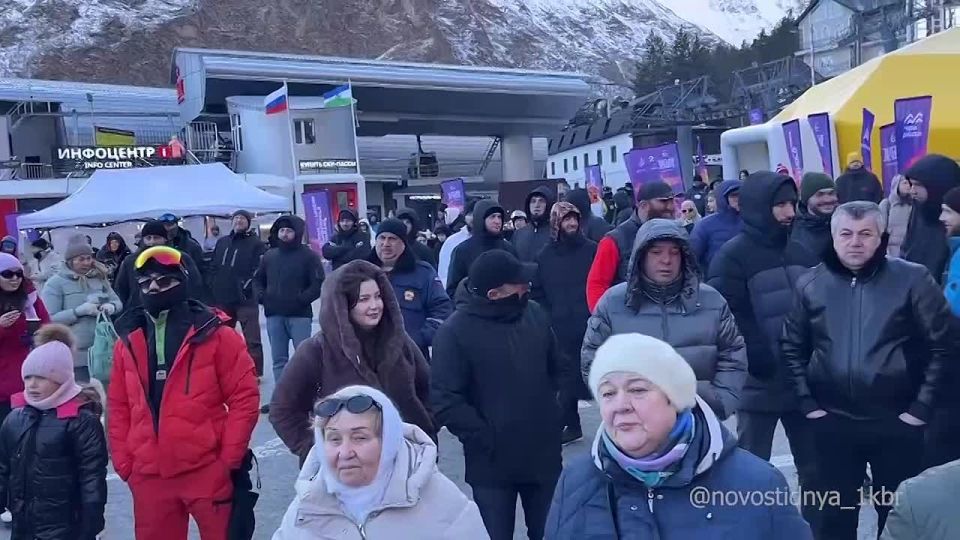 Горнолыжный сезон в России начался с Кабардино-Балкарии