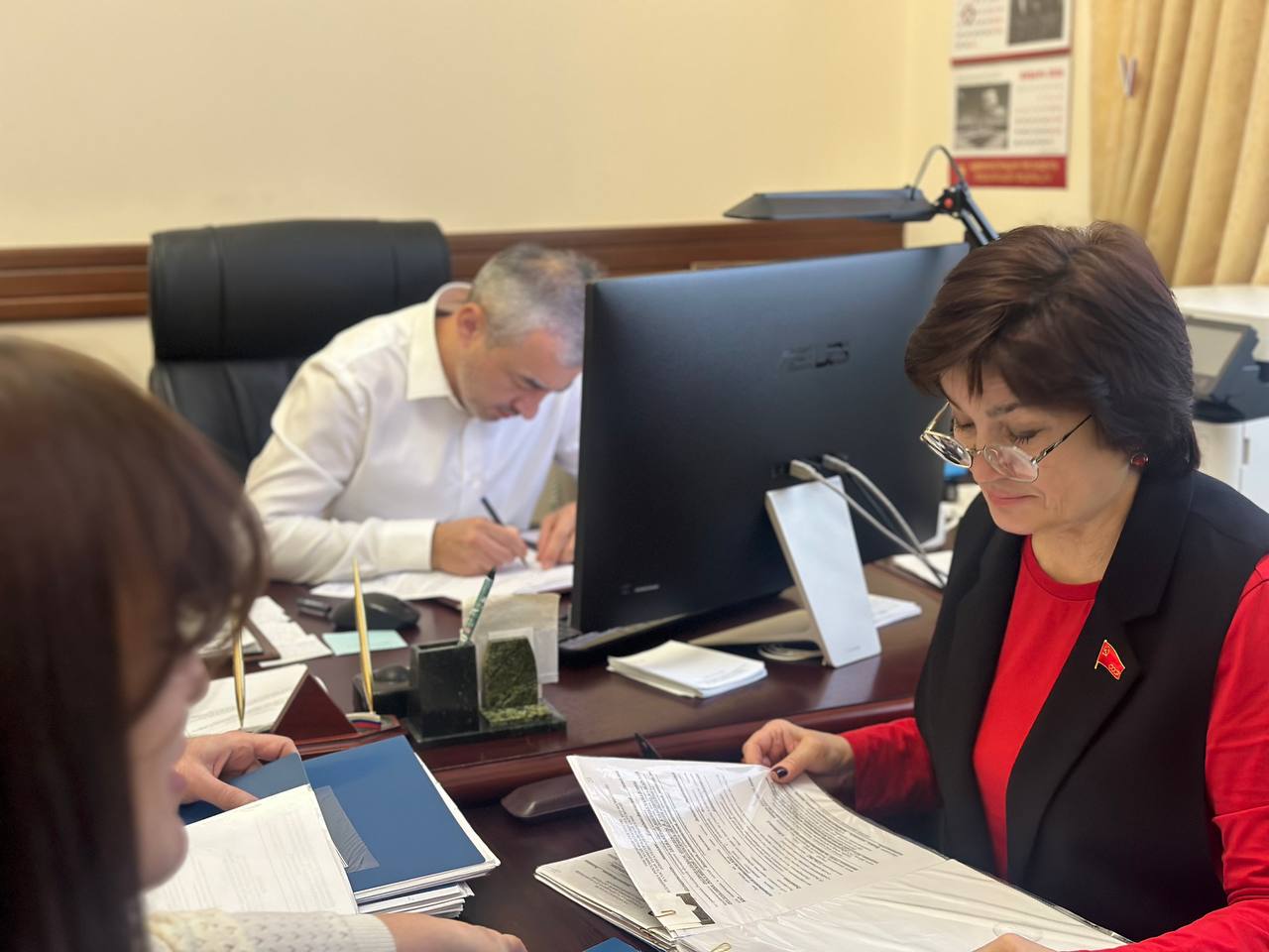 Сегодня состоялось заседание Рабочей группы по приему документов и предварительному рассмотрению предложений по кандидатурам для назначения в составы территориальных избирательных комиссий республики Сегодня состоялось заседание Рабочей группы по приему документов и предварительному рассмотрению предложений по кандидатурам для назначения в составы территориальных избирательных комиссий республики