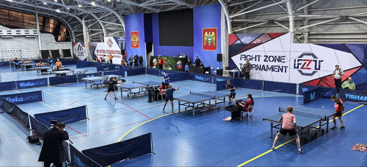 В Универсальном спорткомплексе стартовал 4-й тур ежегодных соревнований по настольному теннису "Шаг в будущее" В Универсальном спорткомплексе стартовал 4-й тур ежегодных соревнований по настольному теннису "Шаг в будущее"