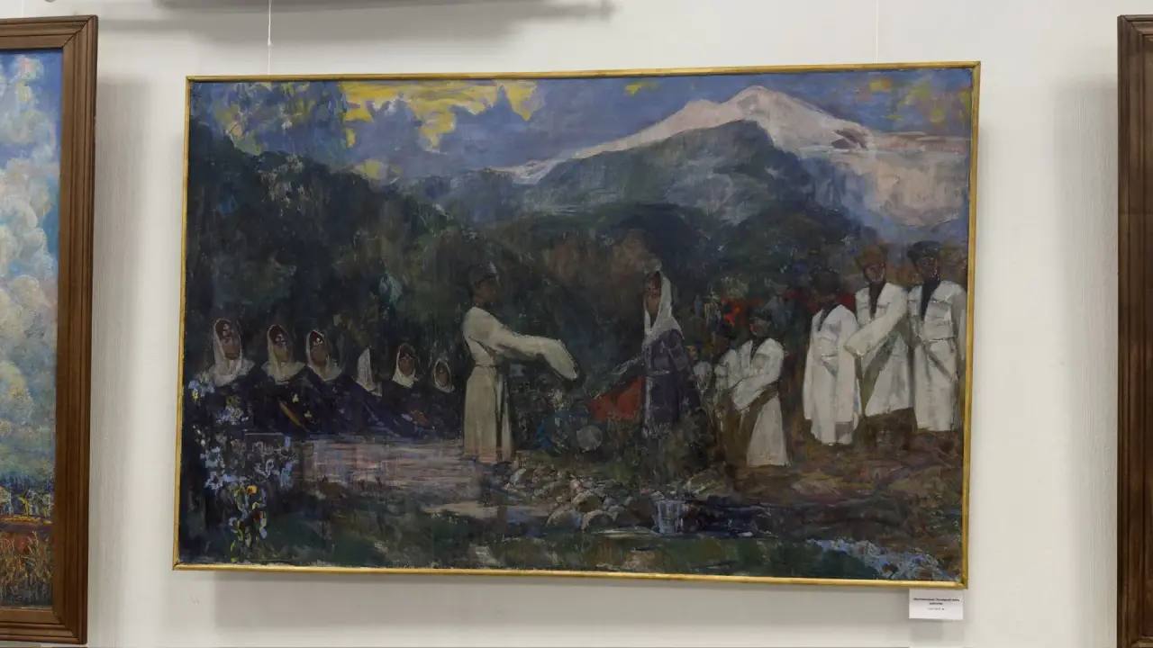 В Нальчике сегодня открылась выставка Виктора Абаева В Нальчике сегодня открылась выставка Виктора Абаева