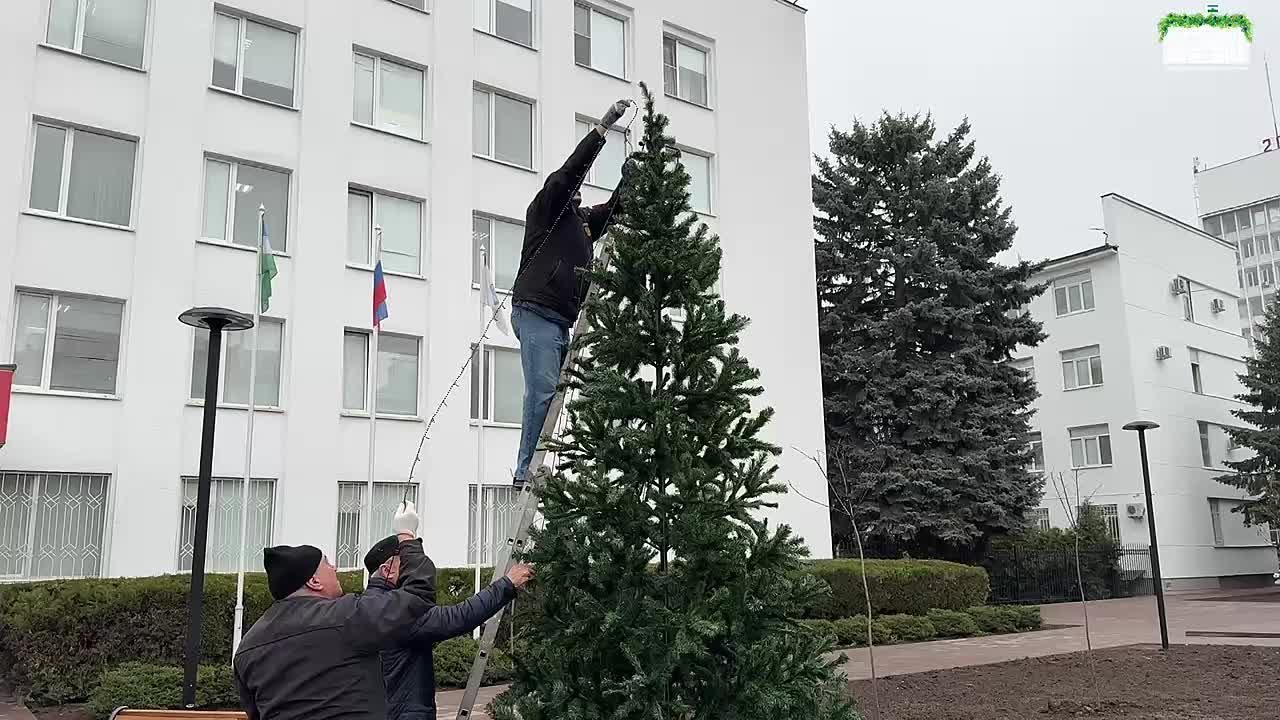 Нальчик постепенно преображается к Новому году